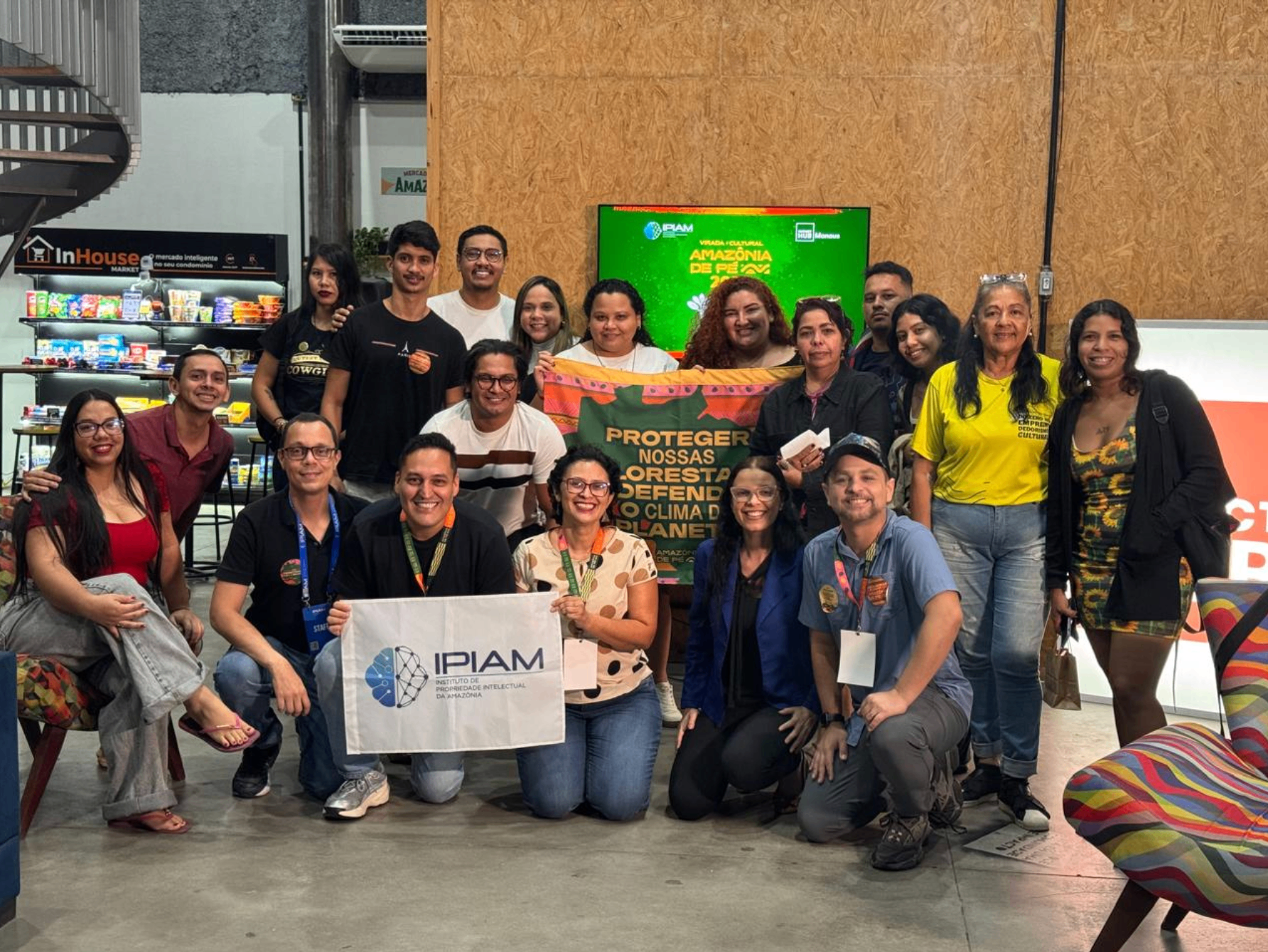 Turma Protegendo a Amazônia Criativa